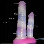 Squirting Silicone Double Ended Dildo - 02 - Image 4