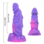 Mixed Color Liquid Silicone Dildo - A - Image 5