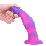 Mixed Color Liquid Silicone Dildo - B - Image 4