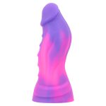 Mixed Color Liquid Silicone Dildo - D - Image 6
