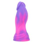 Mixed Color Liquid Silicone Dildo - D