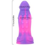 Mixed Color Liquid Silicone Dildo - D - Image 5