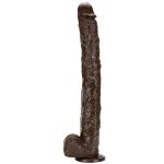 Black Warrior PVC Huge Cock - 17 inch - Image 7