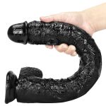 Black Warrior PVC Huge Cock - 17 inch - Image 9
