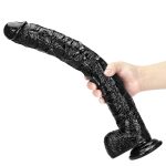 Black Warrior PVC Huge Cock - 17 inch - Image 4