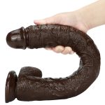 Black Warrior PVC Huge Cock - 17 inch - Image 5