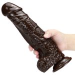 Black Warrior PVC Huge Cock - 11 inch - Image 6