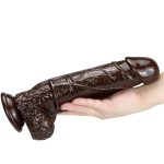 Black Warrior PVC Huge Cock - 11 inch - Image 2