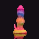 Luminous Silicone Dildo - 24 - Image 8