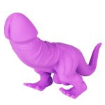 Dinosaur Silicone Dildo - Purple - Image 2