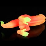 Dinosaur Silicone Dildo - Colorful - Image 9