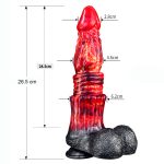 Dragon Color Silicone Dildo - 08 - Image 4