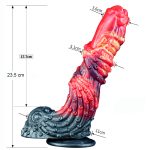 Dragon Color Silicone Dildo - 09 - Image 4
