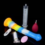 Triple Function Squirting Luminous Dildo - 01 - Image 10