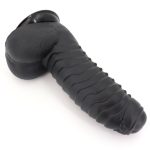Reynold-10.8 Inch Large Ribbed Dildo - Image 5