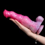 Peachy Colorful Realistic Dildo- 03 - Image 11