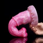Peachy Colorful Realistic Dildo- 05 - Image 9