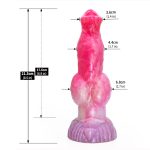 Peachy Colorful Realistic Dildo- 06 - Image 10