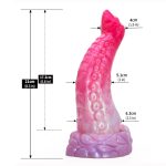 Peachy Colorful Realistic Dildo- 08 - Image 3