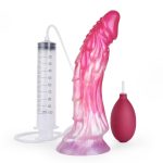 Ejaculating Peachy Colorful Realistic Dildo- 09 - Image 6
