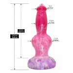 Peachy Colorful Realistic Dildo- 10 - Image 3