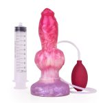 Ejaculating Peachy Colorful Realistic Dildo- 12 - Image 6