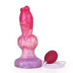 Ejaculating Peachy Colorful Realistic Dildo- 12 - Image 8