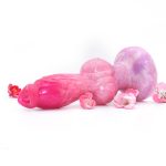 Peachy Colorful Realistic Dildo- 12 - Image 3