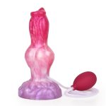 Ejaculating Peachy Colorful Realistic Dildo- 13 - Image 8