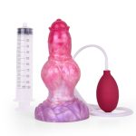 Ejaculating Peachy Colorful Realistic Dildo- 14 - Image 6