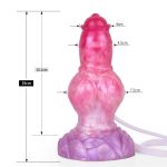 Ejaculating Peachy Colorful Realistic Dildo- 14 - Image 2