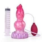 Ejaculating Peachy Colorful Realistic Dildo- 15 - Image 6