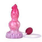 Ejaculating Peachy Colorful Realistic Dildo- 15 - Image 8