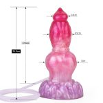 Ejaculating Peachy Colorful Realistic Dildo- 15 - Image 2