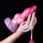 Ejaculating Peachy Colorful Realistic Dildo- 15 - Image 5