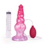 Ejaculating Peachy Colorful Realistic Dildo- 16 - Image 6