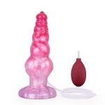 Ejaculating Peachy Colorful Realistic Dildo- 16 - Image 8