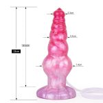 Ejaculating Peachy Colorful Realistic Dildo- 16 - Image 2