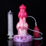 Ejaculating Peachy Colorful Realistic Dildo- 20 - Image 8