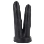 PVC Large 10.4 inch Double Finger Cock - Image 6