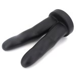 PVC Large 10.4 inch Double Finger Cock - Image 5