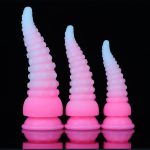 Octopus Luminous Silicone Butt Plug - Image 9