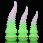 Octopus Luminous Silicone Butt Plug - Image 3