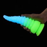 Octopus Luminous Silicone Butt Plug - Image 4