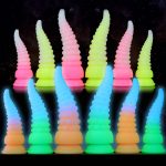 Octopus Luminous Silicone Butt Plug - Image 5