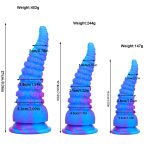 Octopus Suction Silicone Butt Plug - Image 11