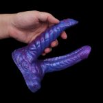 Blue Demon Realistic Double Dildo - 03 - Image 9