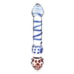 Spiral Staircase Full Tip Glass Dildo