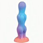 Luminous Mixed Color Anal Dildo - Image 6