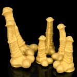 Big Golden Thick Horse Penis Dildo - Image 9